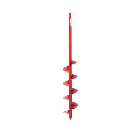 POWER PLANTER 24 in. Steel Bulb Auger Drill Bit 324H-RED